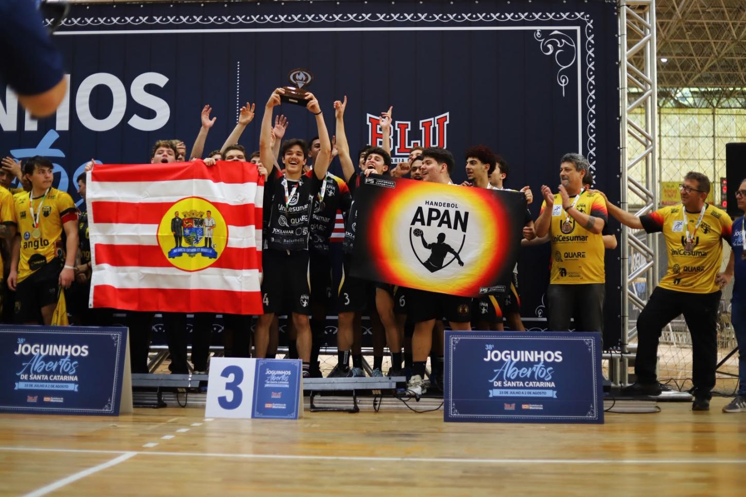 Blumenau conquista mais dois troféus de bronze e amplia campanha nos Joguinhos Abertos de Santa Catarina
