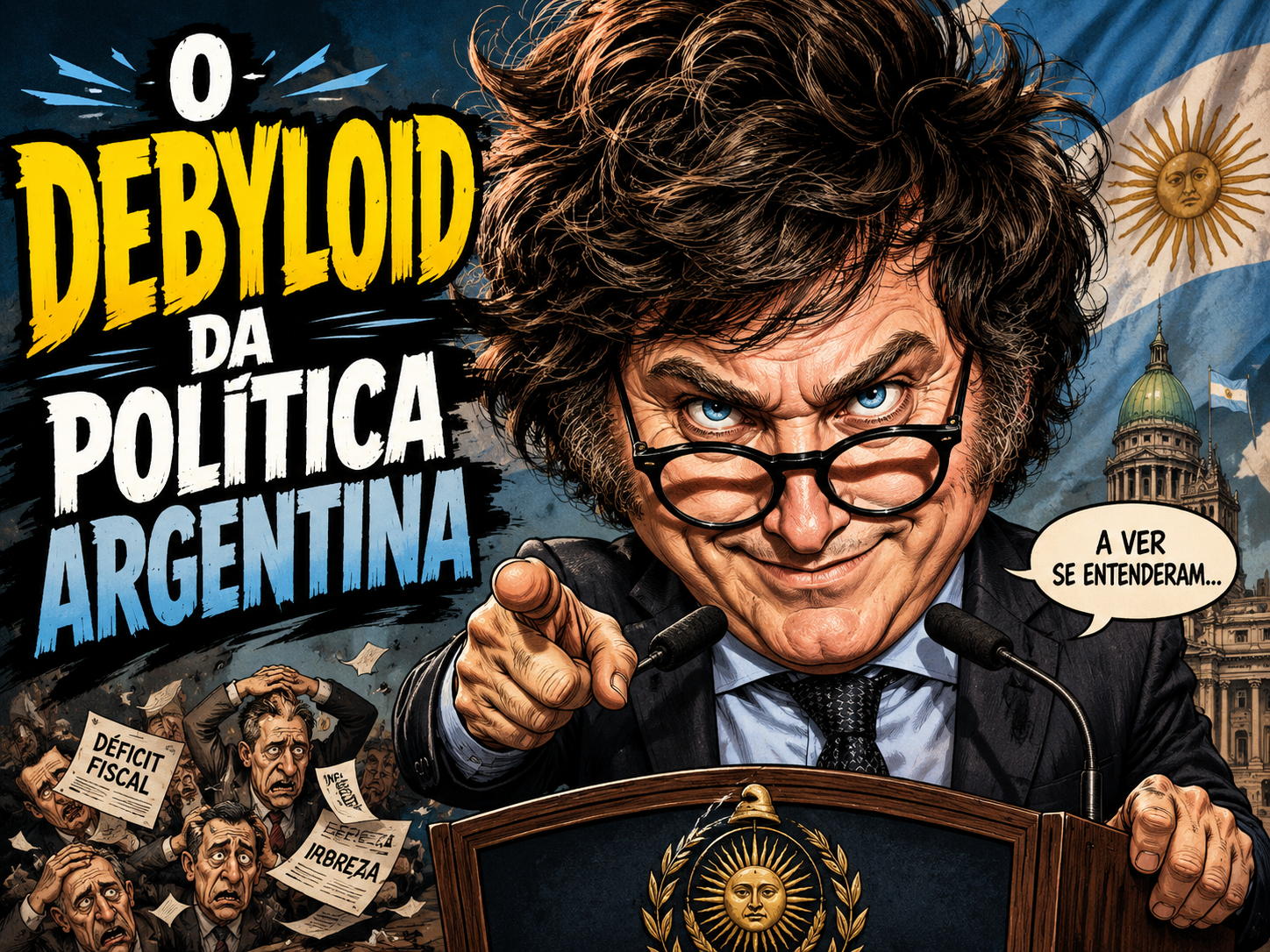 Javier Milei afronta o Brasil e expõe o risco do projeto de Flávio Bolsonaro