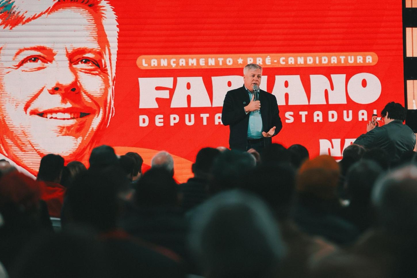 Lançamento da pré-candidatura do deputado Fabiano da Luz reforça protagonismo no Campo Democrático de SC