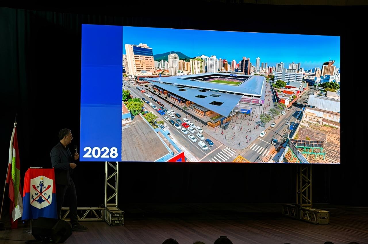 PROJETO DO NOVO ESTÁDIO DO MARCÍLIO DIAS É APRESENTADO NESTA TERÇA-FEIRA (30)