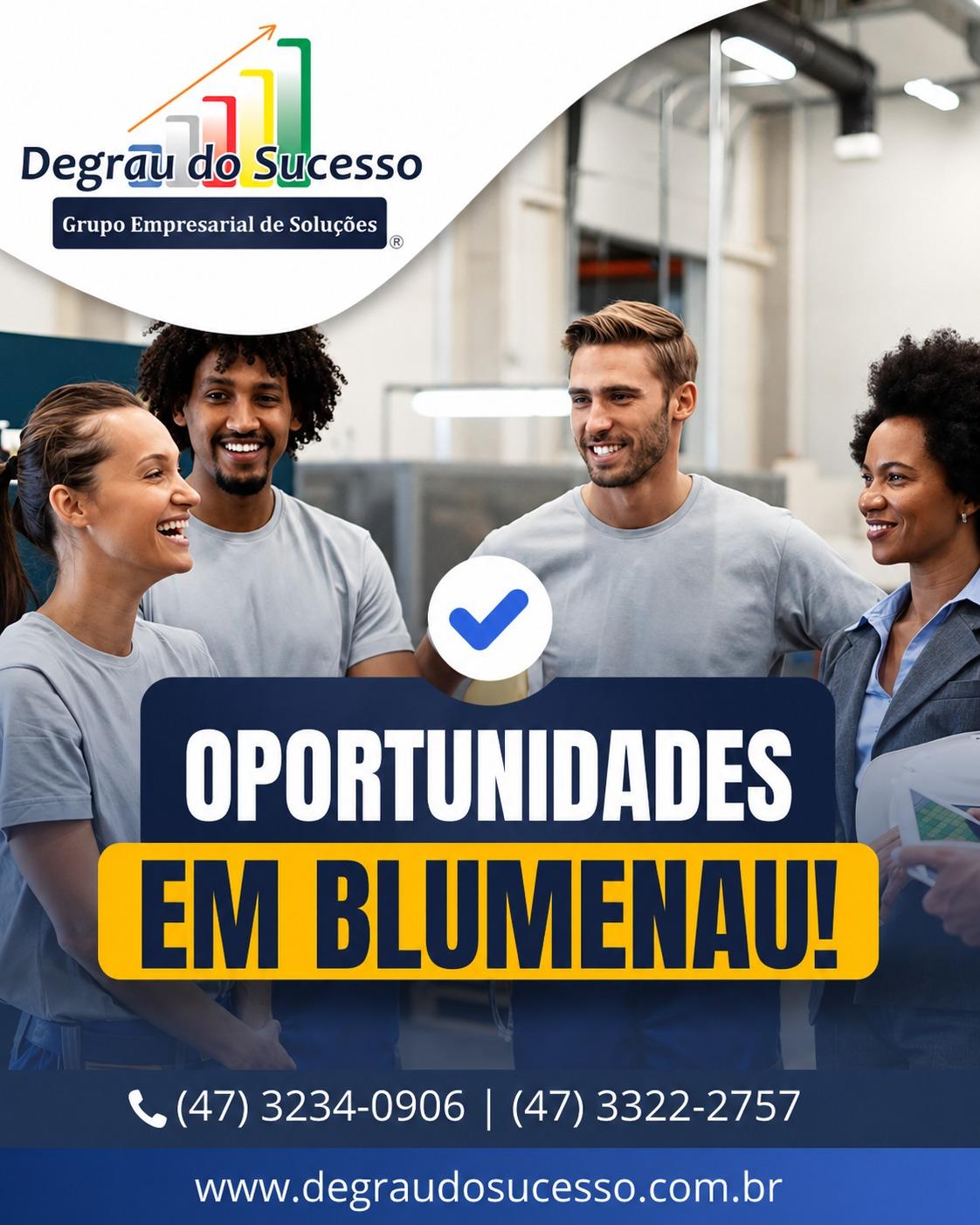 Região De Blumenau Tem Novas Oportunidades De Emprego Em Diferentes Áreas