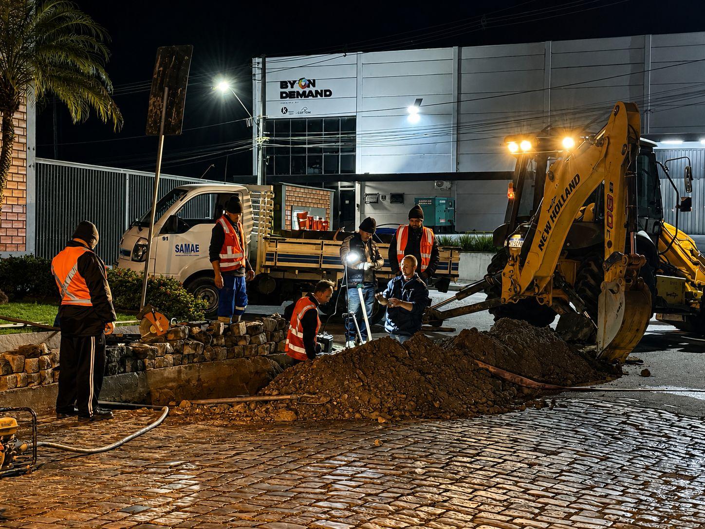 Samae conclui primeira etapa da interligação da nova rede de abastecimento no bairro São Pedro