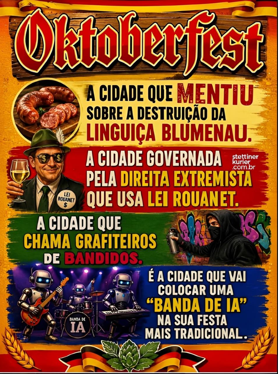 Santa Catarina, o mito da pureza política e a hipocrisia seletiva contra a cultura