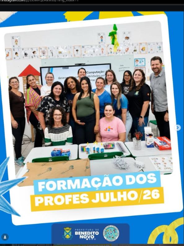 Semana de Formação Continuada fortalece educação e segurança nas escolas