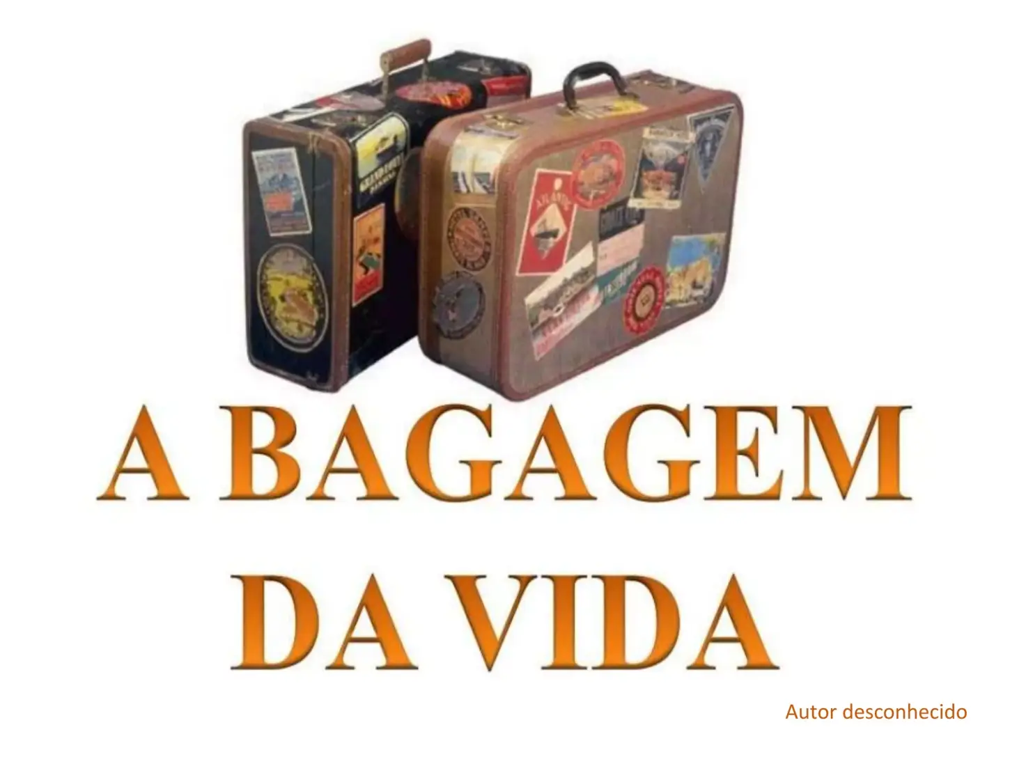 A Bagagem da Vida: O Que Estamos Levando Conosco?