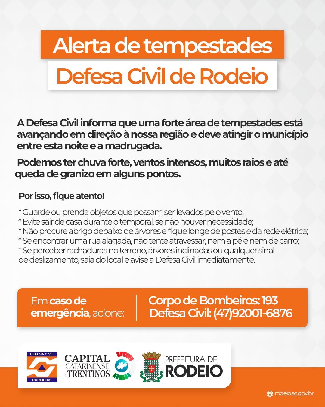 🚨 ATENÇÃO, RODEIO 🚨