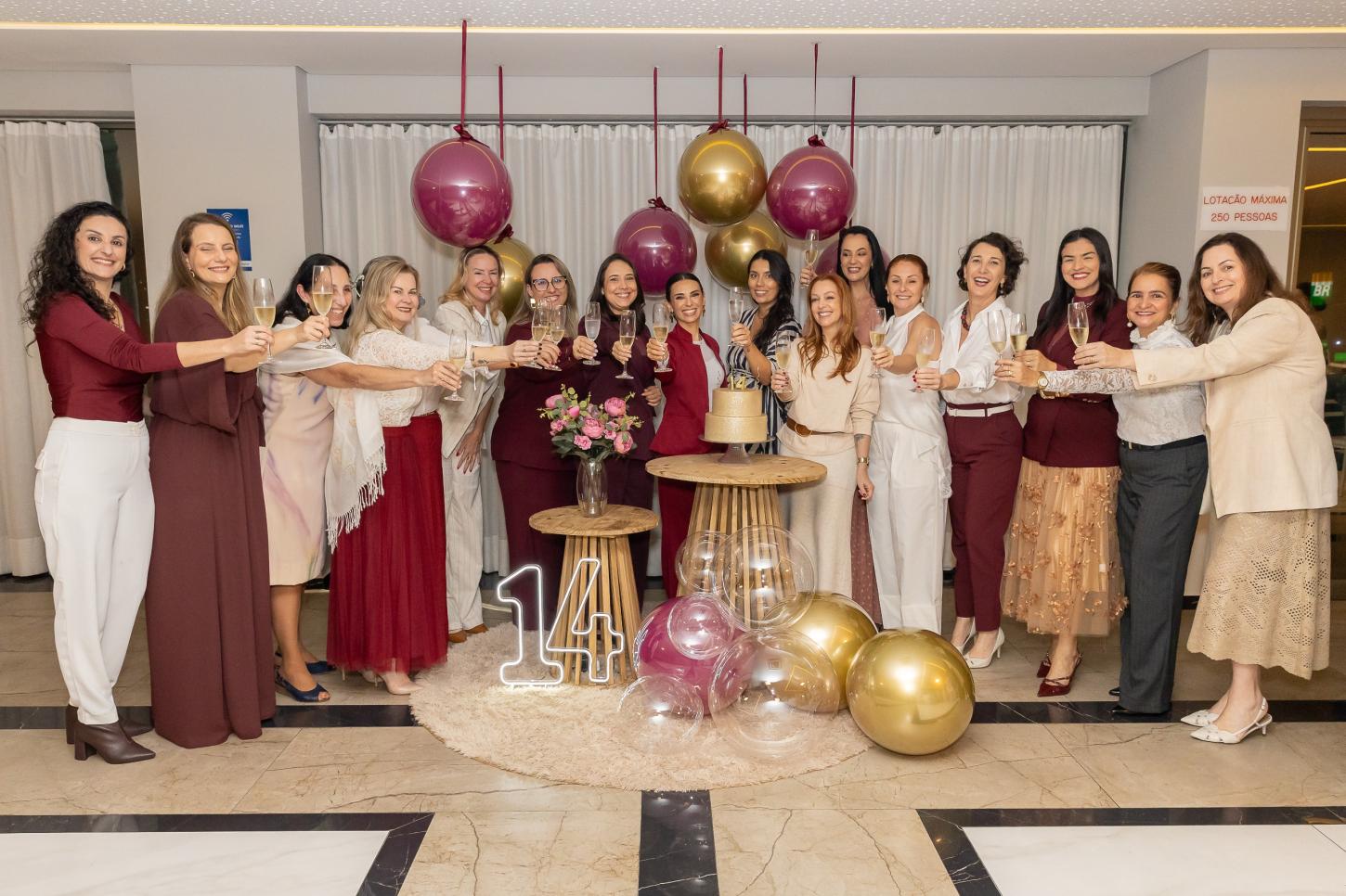 Protagonismo feminino marca celebração dos 14 anos do Núcleo da Mulher Empresária