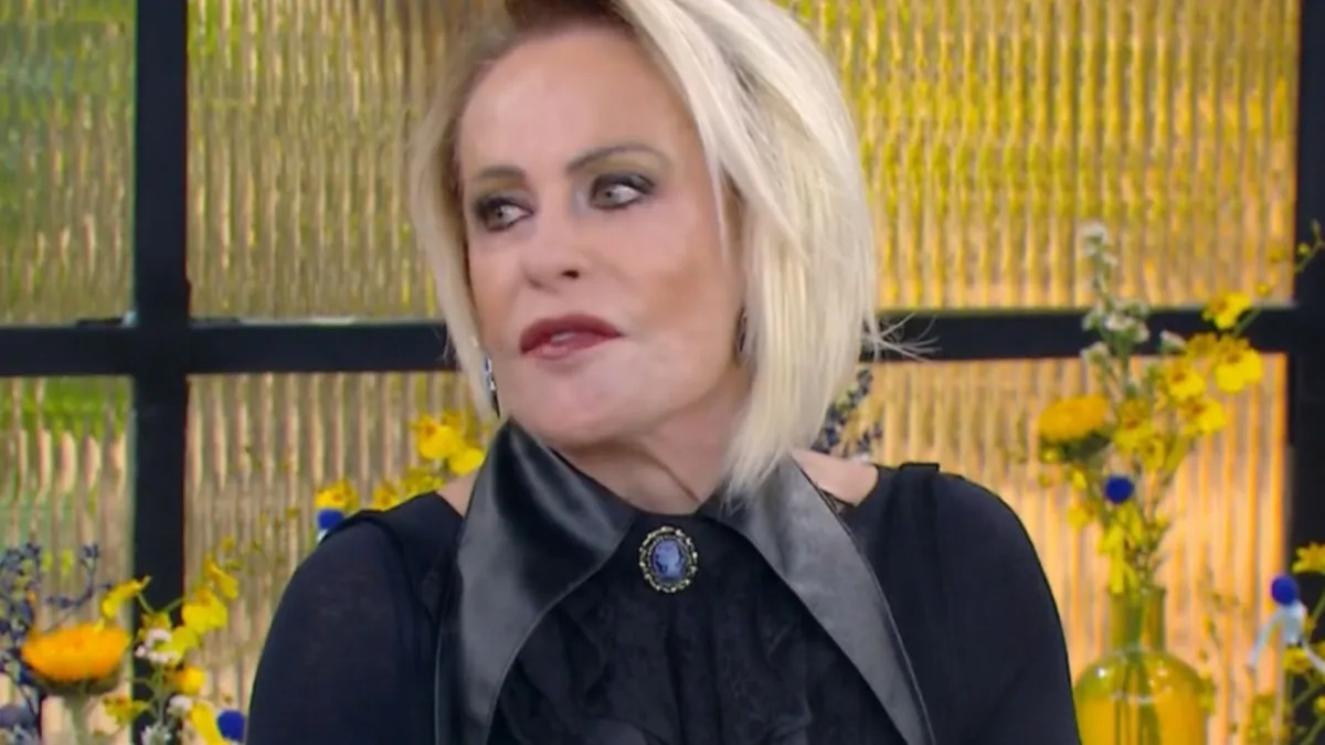 Ana Maria Braga revela lesão na córnea após uso de ar-condicionado