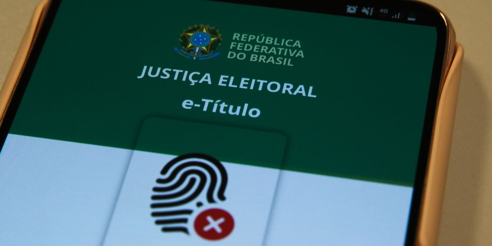 Eleitores podem usar o e-Título como identificação nas eleições de 2026