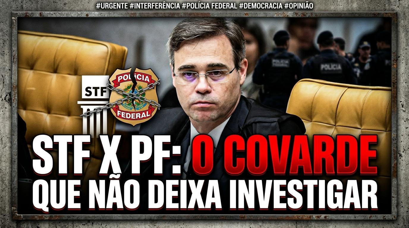GUERRA NA CÚPULA EM BRASÍLIA: Afastamento na PF, Banco Master e a disputa pelo controle das investigações no STF