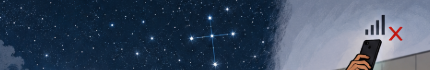 MEU BISAVÔ LIA AS ESTRELAS; EU PROCURO SINAL.