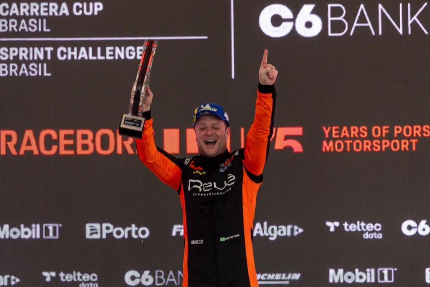 Neto Heil vence em Interlagos e volta à disputa pelo título da Porsche Cup