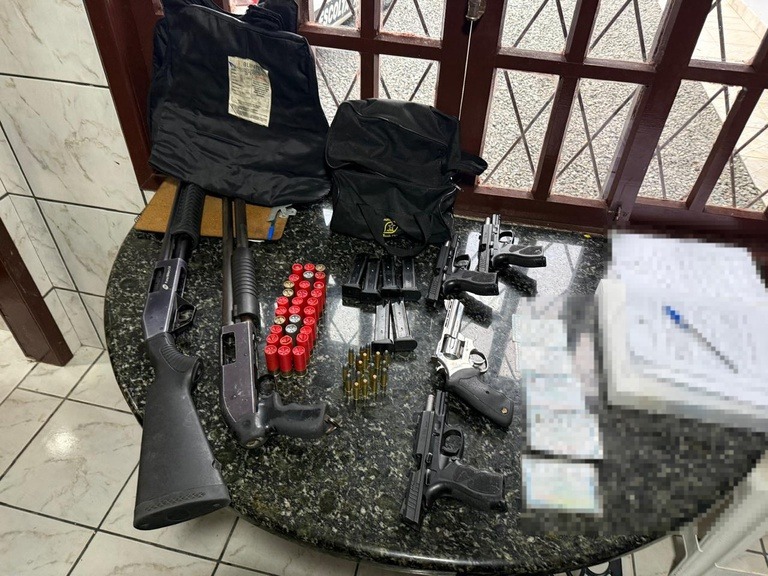 PF mira esquema de aluguel ilegal de armas em Joinville