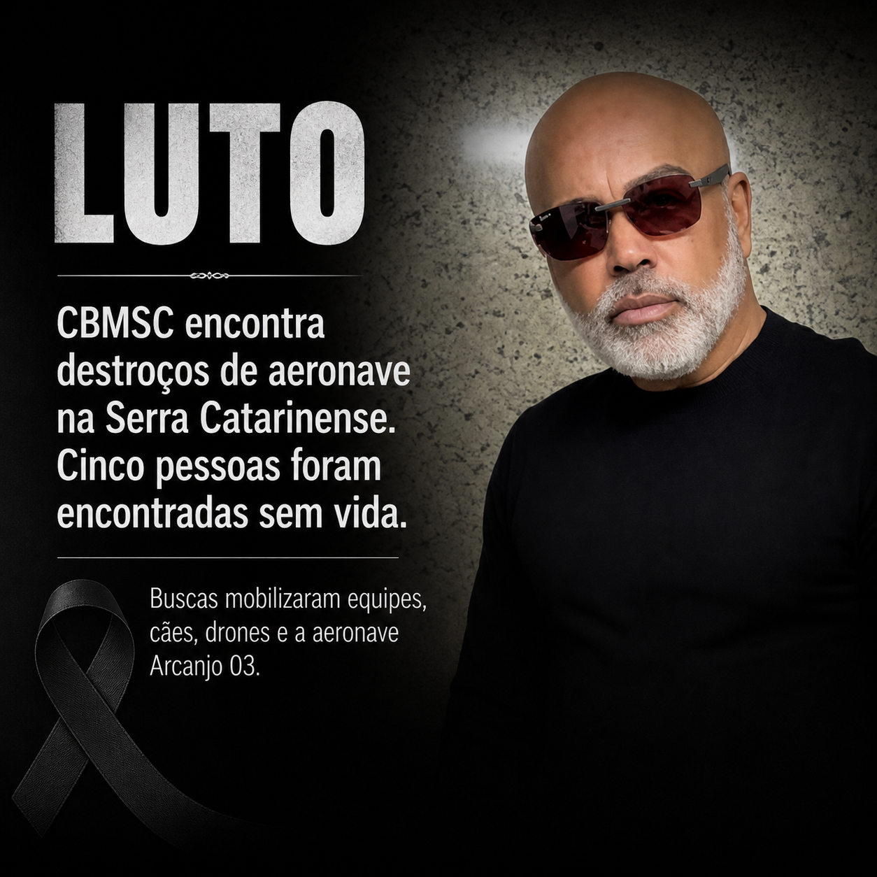 Tragédia na Serra de SC: helicóptero com cantor Rick cai e cinco pessoas morrem em Urubici