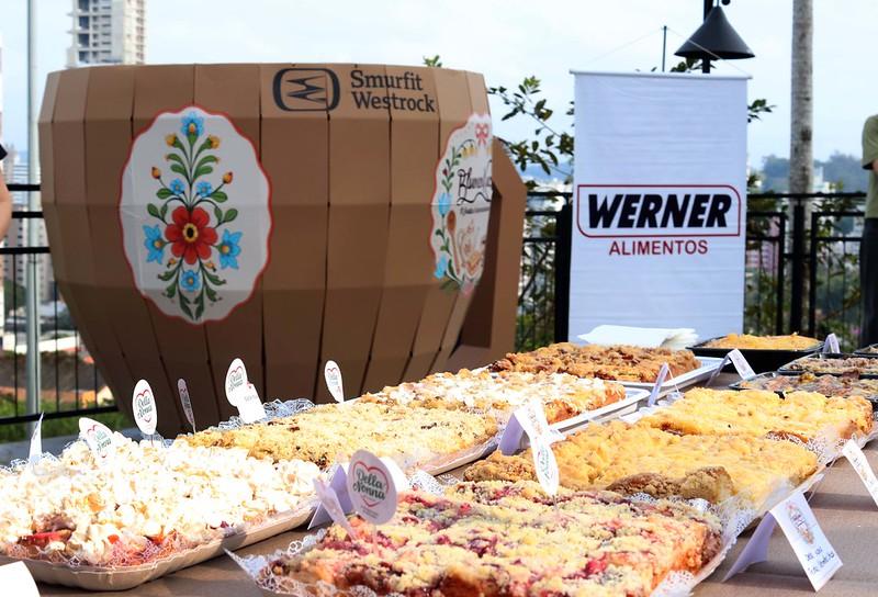 Últimos dias do Blumenkuchen convidam público a experimentar cucas em Blumenau