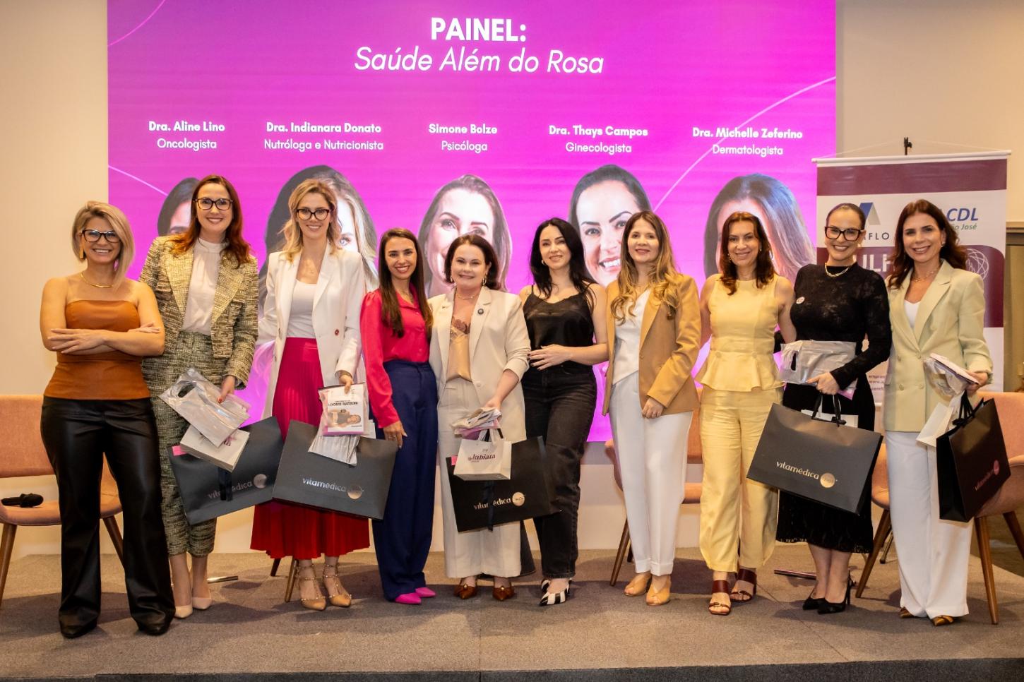 Além do Rosa: Encontro debate sobre saúde, superação e protagonismo feminino na Grande Florianópolis