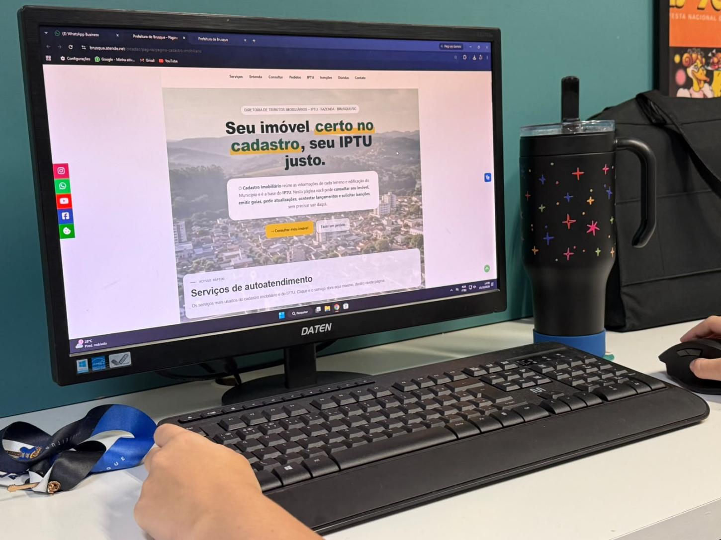 Fazenda reúne serviços do Cadastro Imobiliário em nova página digital