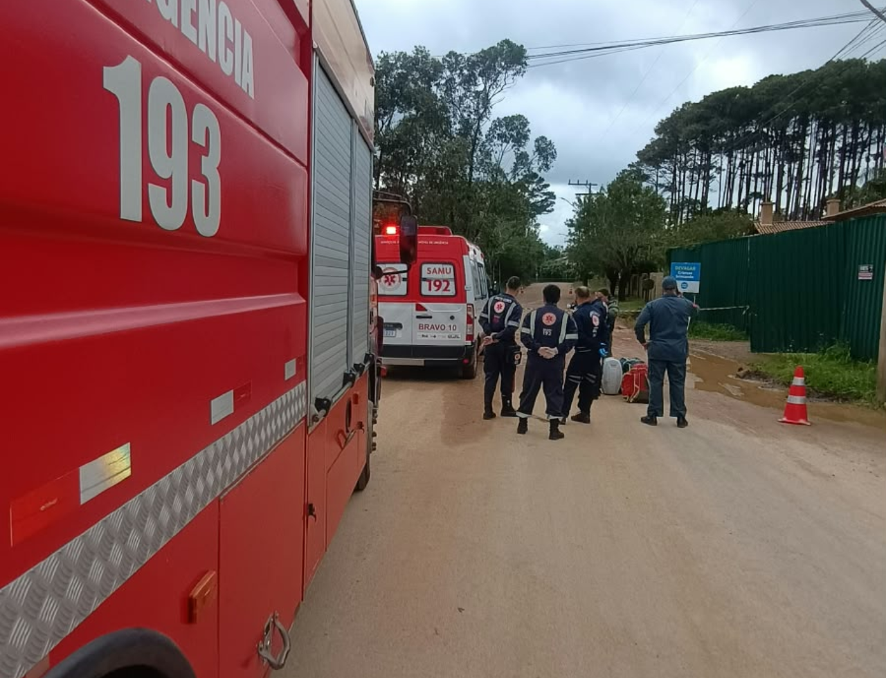 Homem morre após sofrer descarga elétrica em Garopaba