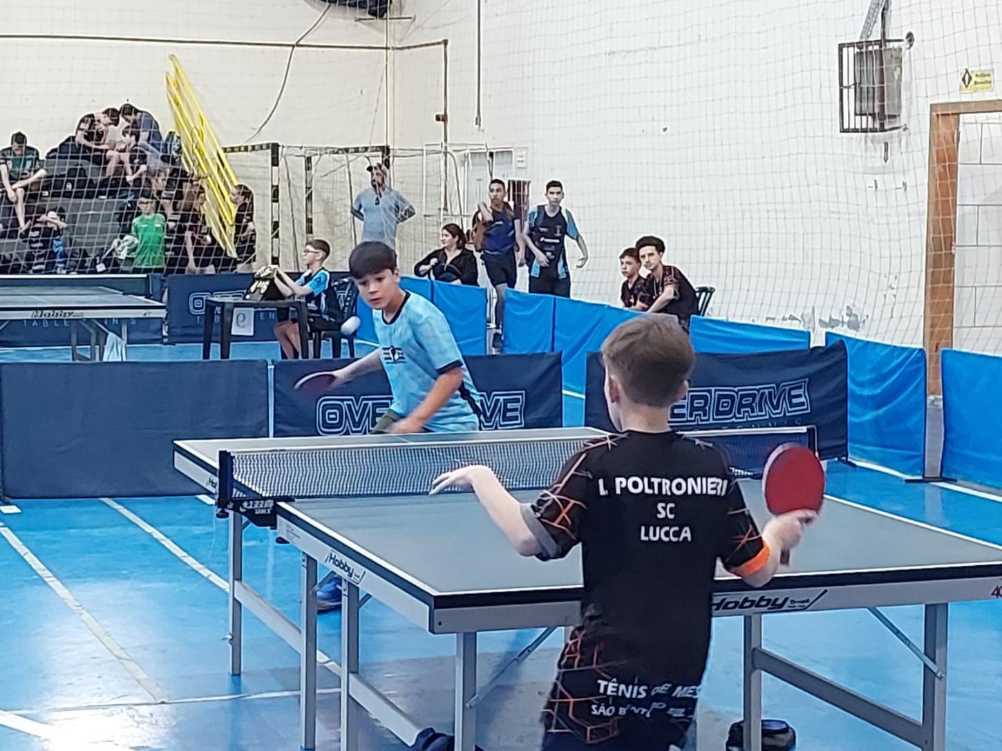 Indaial conquista seis pódios em etapa da Liga Litorânea de Tênis de Mesa
