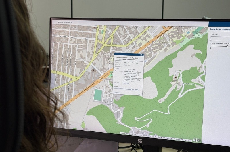 Itajaí tem mapa online que mostra onde descartar lixo eletrônico e outros resíduos