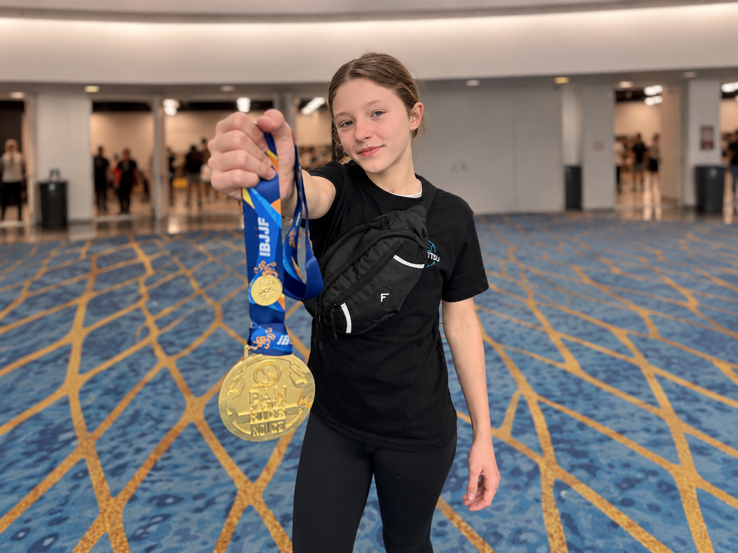 Jovem de Palhoça conquista ouro em competição internacional de jiu-jítsu