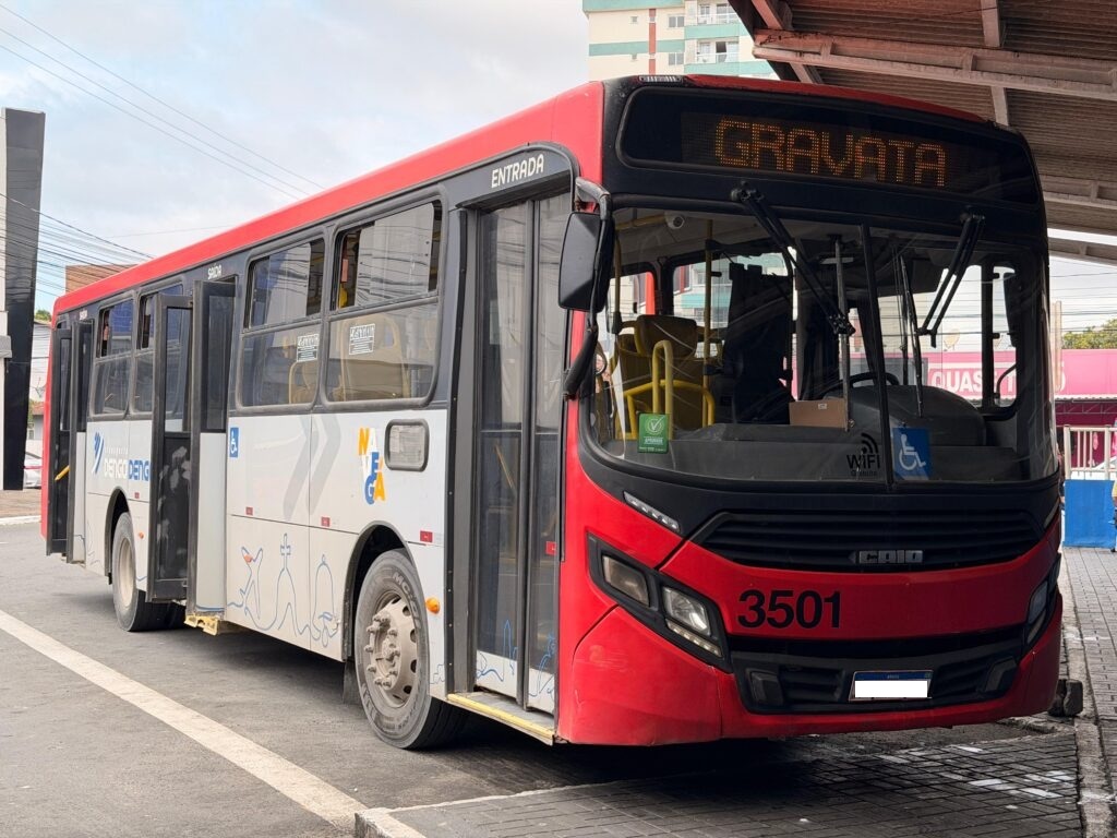 Ônibus gratuitos serão disponibilizados em Navegantes neste domingo