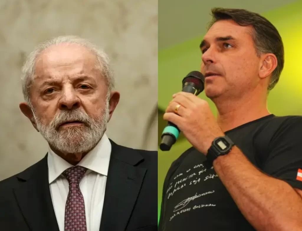 Quaest: Flávio Bolsonaro tem 45% e Lula aparece com 44% no 2º turno