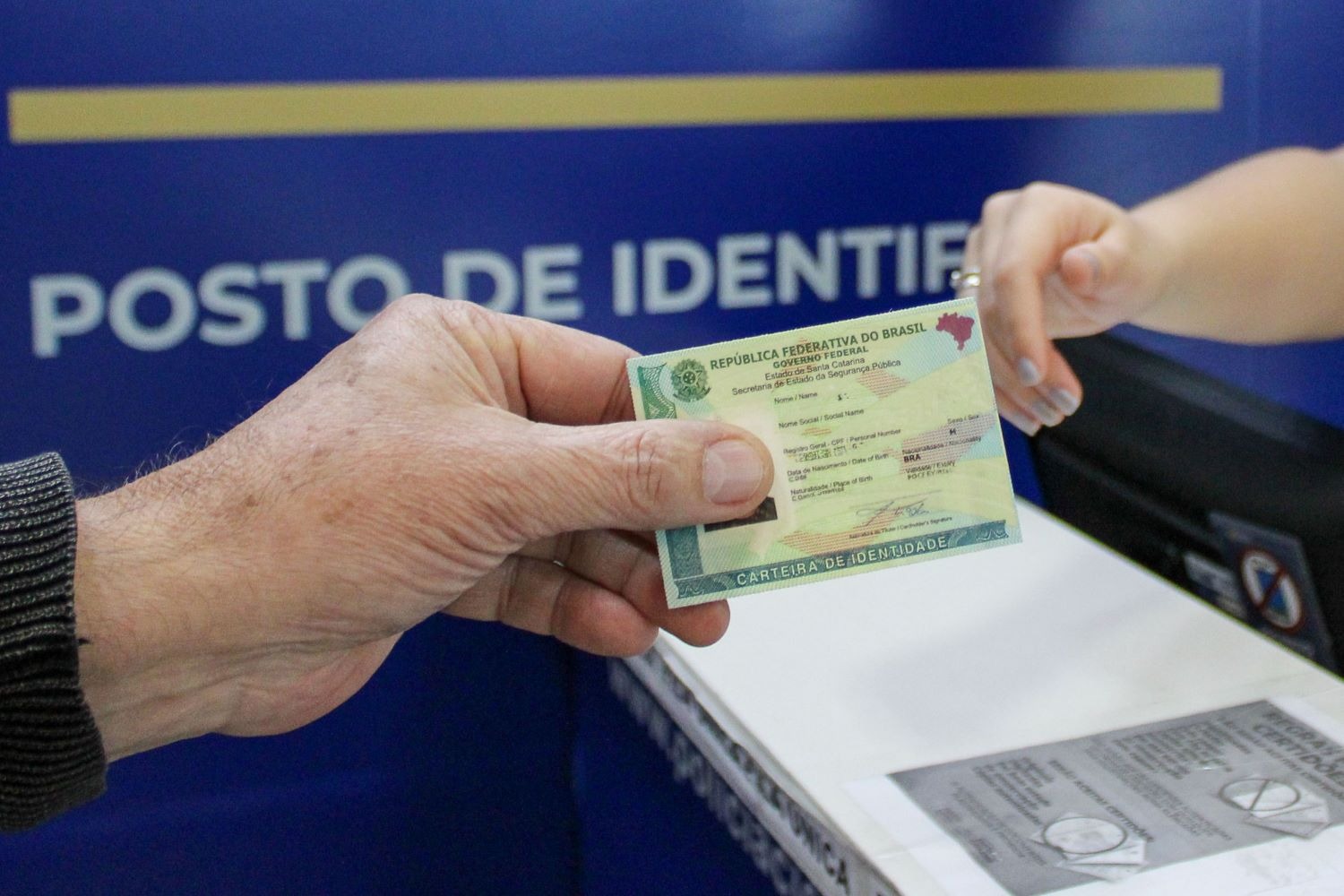Santa Catarina chega a 3 milhões de novas Carteiras de Identidade
