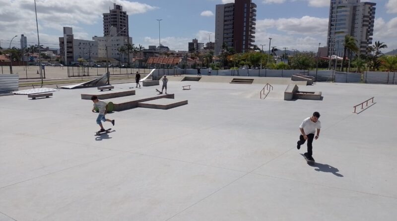 Skate Plaza Park fecha para manutenção e tem data prevista para reabrir em Tubarão