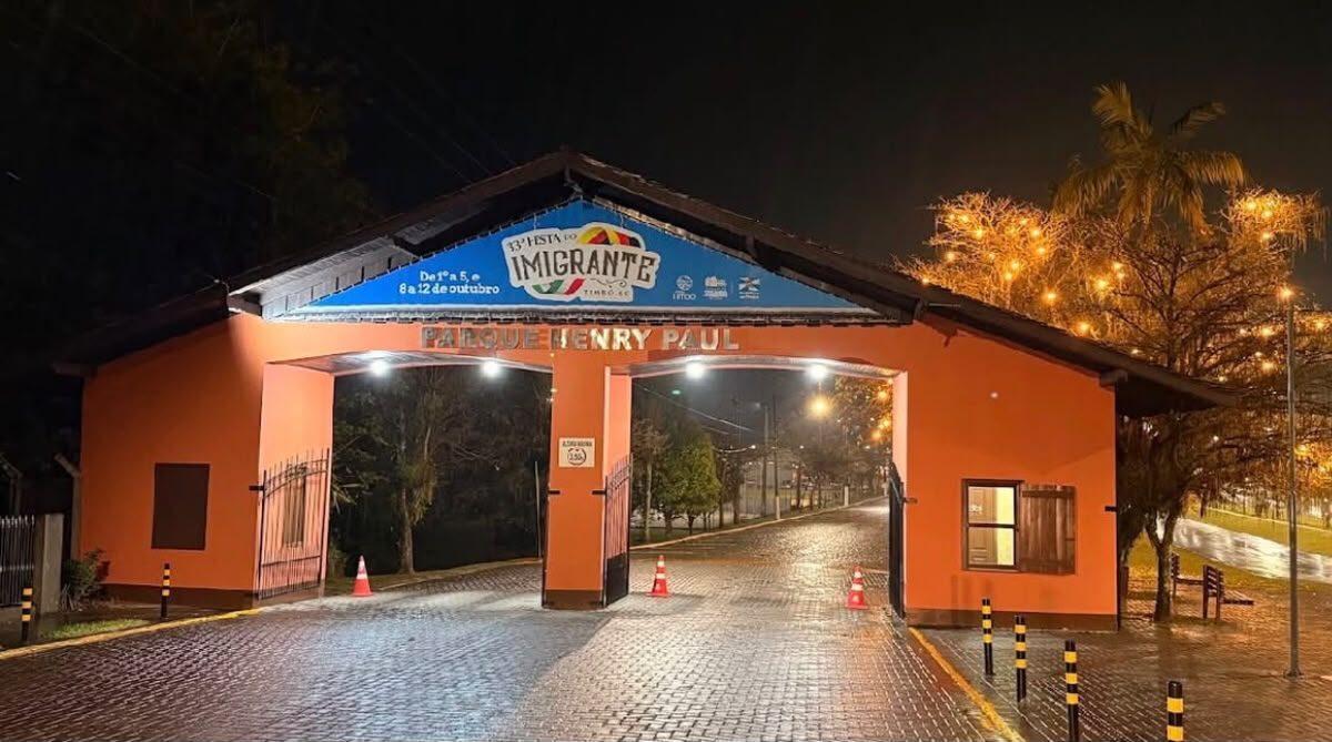 Timbó prepara Festa do Imigrante com quatro dias de programação e estrutura reorganizada
