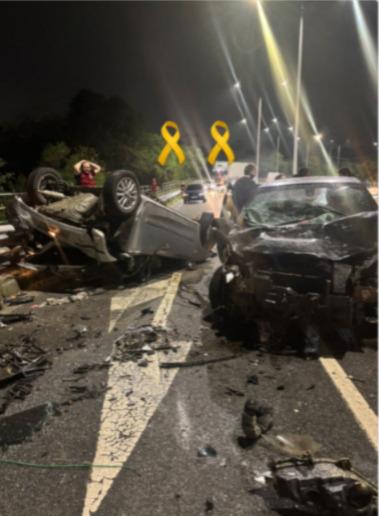 TRAGÉDIA EM BLUMENAU: dois jovens de 18 anos morrem em violenta colisão no Complexo do Badenfurt