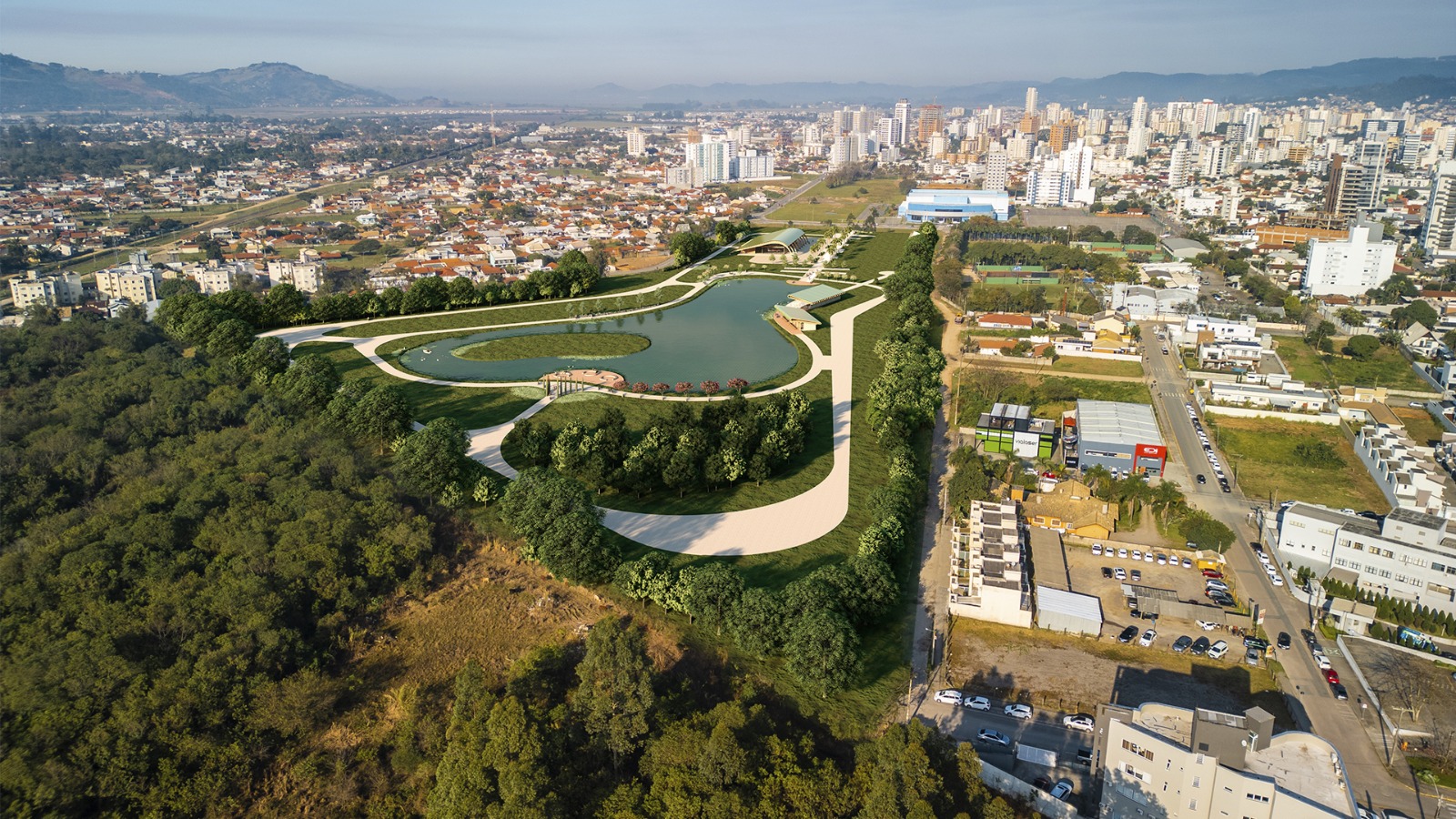 Tubarão avança para retomar terreno de quase 70 mil m² para parque municipal
