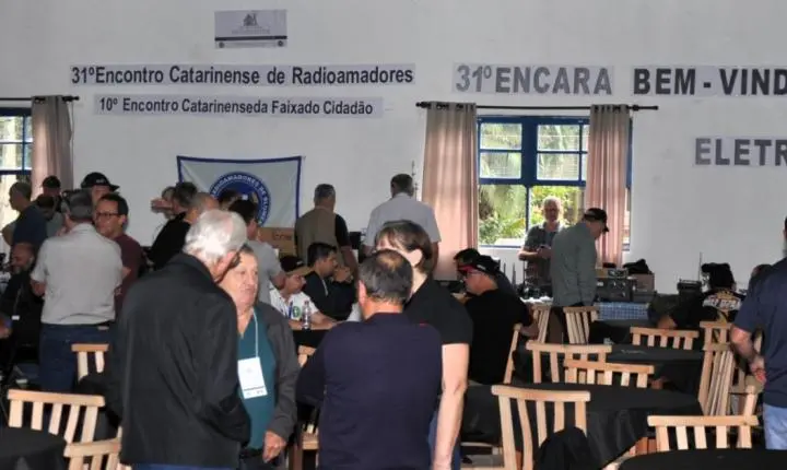 31º ENCARA reúne mais de 235 radioamadores em grande encontro em Blumenau