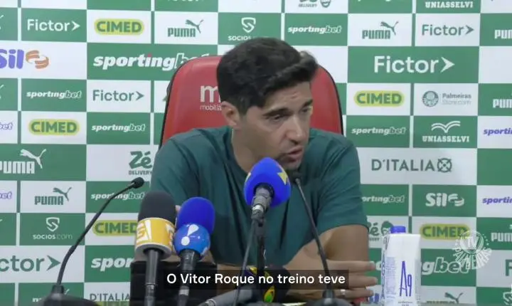 Abel Ferreira comenta lances polêmicos no Barradão