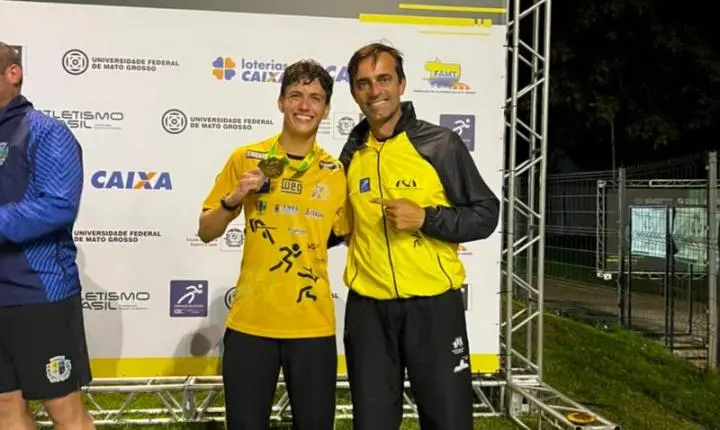 ATLETA DE ITAJAÍ CONQUISTA MEDALHA DE BRONZE NO CAMPEONATO BRASILEIRO SUB-20 DE ATLETISMO