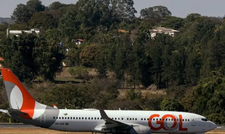 Avião da GOL realiza pouso de emergência após decolar em Goiânia