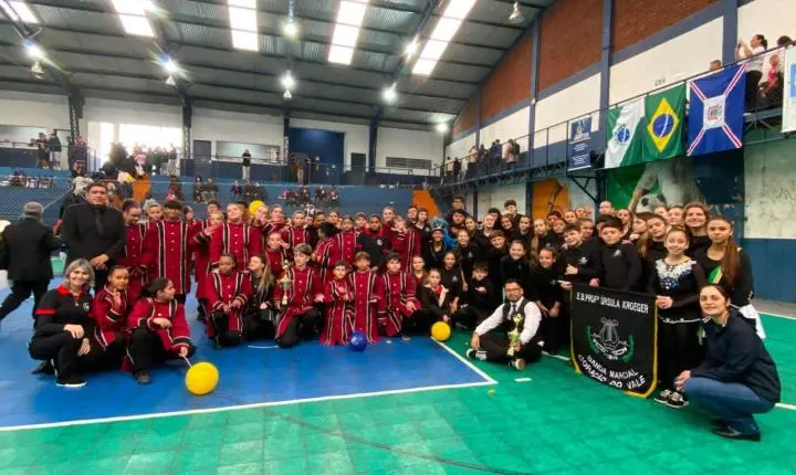 Bandas escolares de Indaial conquistam premiações em Concurso de Fanfarras e Bandas