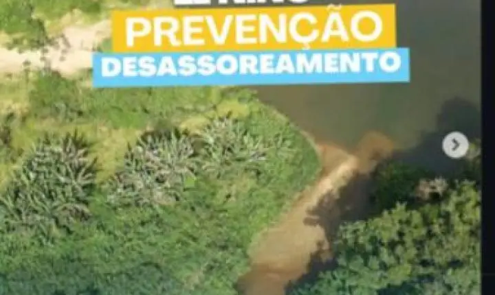 Benedito Novo inicia ações preventivas contra o El Niño com limpeza de rios e ribeirões
