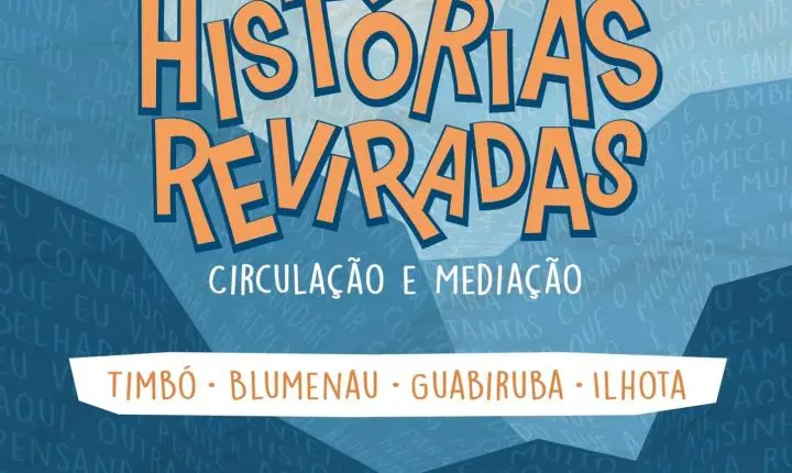 Blumenau, Guabiruba, Ilhota e Timbó recebem ações do projeto Histórias Reviradas com a artista Karina Schramm a partir do dia 28 de maio