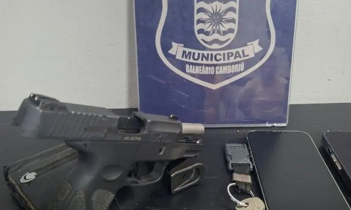 Briga termina com três presos após disparo de arma de fogo em Balneário Camboriú