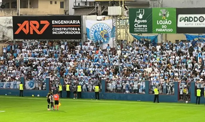 Brusque afirma que torcedores do Paysandu forçaram entrada e aponta excesso de público na arquibancada