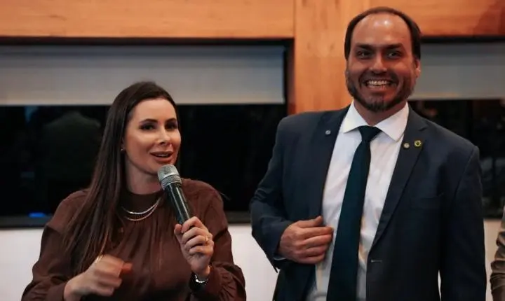 Carol de Toni e Carlos Bolsonaro garantem as vagas no Senado por Santa Catarina