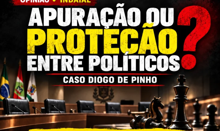 Caso Diogo de Pinho: Indaial merece respostas, não um jogo de proteção política