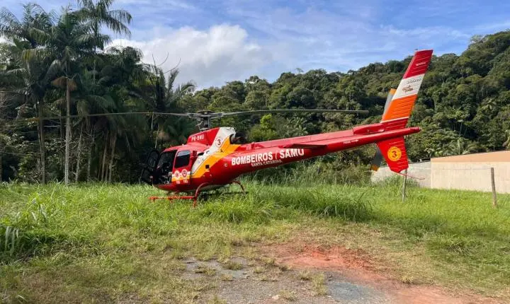 CBMSC atende ocorrência de atropelamento com politraumatismo