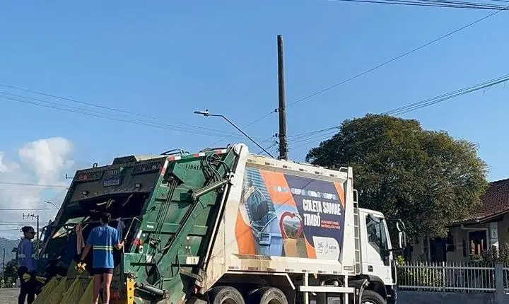 Coleta de resíduos orgânicos e recicláveis mantém normalidade em Timbó no feriado de 1º de maio