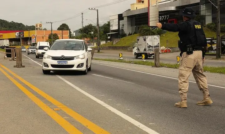 Comando educativo em Blumenau marcou o início da Operação Rodovida no Vale do Itajaí