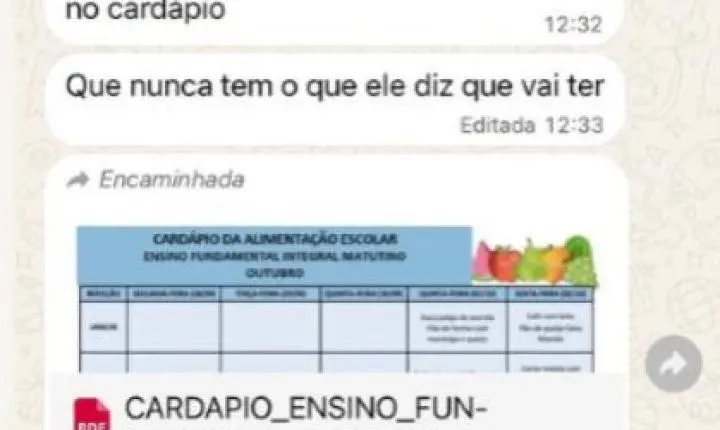 CRISE NA EDUCAÇÃO DE INDAIAL? Vereadora denuncia falta de merenda e afirma que professores e alunos estariam limpando salas de aula