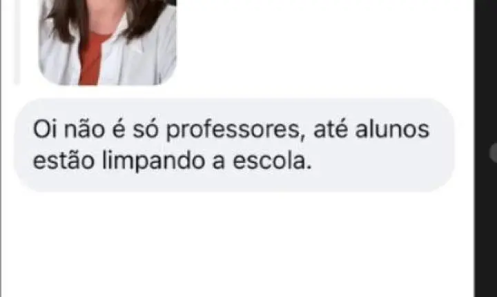 CRISE NA EDUCAÇÃO DE INDAIAL? Vereadora denuncia falta de merenda e afirma que professores e alunos estariam limpando salas de aula