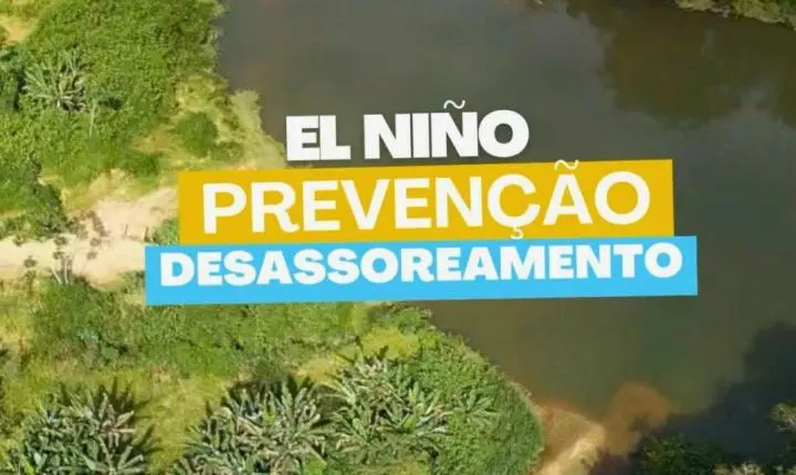 Desassoreamento do Rio Benedito começa nas imediações da Praça do Pescador em Benedito Novo