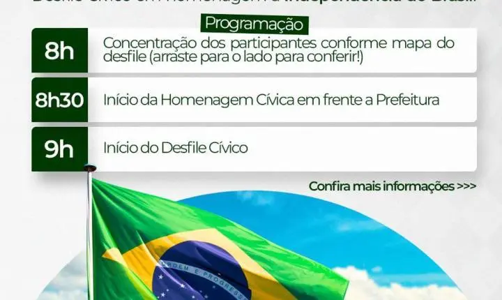 DESFILE CÍVICO DE 7 DE SETEMBRO